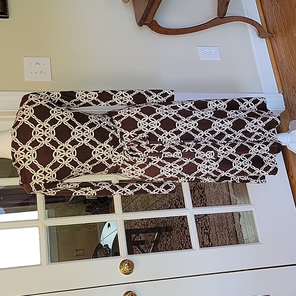 NWOT Trina Turk silk wrap dress small - Picture 4 of 6